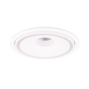 Lampa wpustowa oprawa podtynkowa minimalistyczna okrągła regulowana biała aluminiowa Vector H0139 MAXLIGHT 