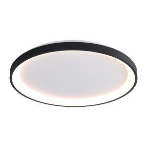 Czarny nowoczesny okrągły plafon led Raden CLN-3151-M-BK