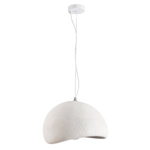 Dekoracyjna nowoczesna biała lampa wisząca designerski styl STONE DN426-600