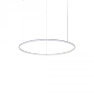 LAMPA WISZĄCA OKRĄG LED BIAŁY HULAHOOP SP D060 IDEAL LUX 