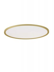 Złoty okrągły plafon LED ANTONIO LE44887 Luces Exclusivas