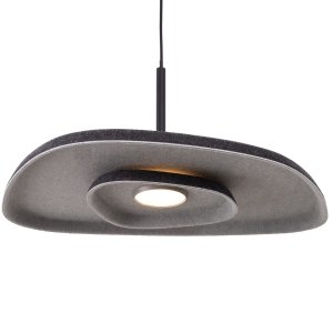 Czarna Lampa Wisząca Nowoczesna DEUX P0560 MAXLIGHT
