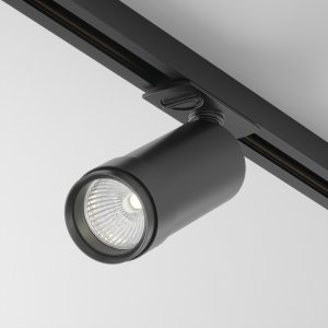 Lampa szynowa minimalistyczna nowoczesna LED regulowana aluminium czarna możliwość ściemniania Focus Zoom MAYTONI TR021-1-12B4K-Z-D-B