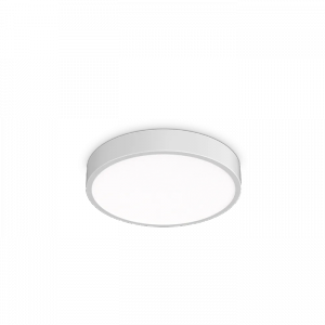 Okrągła Biała Lampa Sufitowa LED RAY 318264 IDEAL LUX