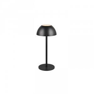 Nowoczesna Akumulatorowa Lampka Przenośna Czarna RICARDO R54106132 RL