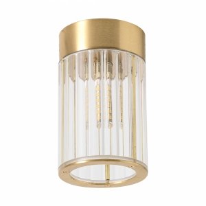 Lampa sufitowa plafon kryształowy 1225 ARIA Zuma line mosiądz 