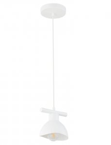 Lampa wisząca Metalowa biała Sigma Flop 1 32418