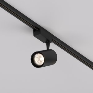 Lampa szynowa reflektor szynoprzewody jednofazowe LED nowoczesny aluminium czarna regulowana tuba VUORO MAYTONI TR003-1-26W3K-S-B