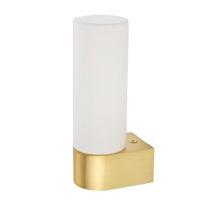 Nowoczesna Dekoracyjna Lampa Ścienna Szklany Kinkiet IP44 NATALIE I BRASS 10724 Nowodvorski Lighting
