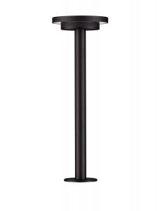 Minimalistyczna lampa ogrodowa klasyczna LED aluminiowa czarna niska uniwersalna IP65 ALONVIA LE75155 Luces Exclusivas