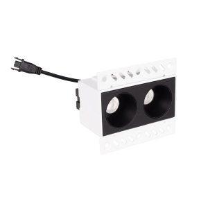 Oprawa wpustowa do skompletowania minimalistyczna prostokąt biała metalowa Modular H180.05 MAXLIGHT 