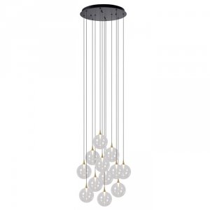 Nowoczesna Lampa Wisząca LED Szklane Klosze Kule GISELA 13494/44/60 LUCIDE