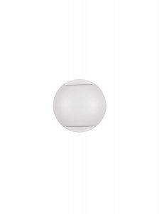 Kinkiet zewnętrzny LED biały okrągły wypukły minimalistyczny nowoczesny IP65 DONVELA LE75306 Luces Exclusivas