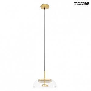Szklana Lampa Wisząca Złota Minimalistyczna EDEN MSE010100147 MOOSEE