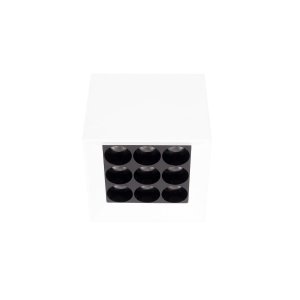  Lampa sufitowa plafon LED minimalistyczna klasyczna kwadratowa biała aluminiowa X-line C0252 MAXLIGHT 
