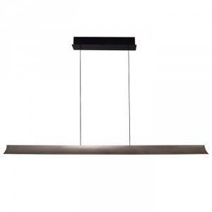 Szaro Czarna Lampa Wisząca LED Nowoczesna JO-JO P0595 MAXLIGHT