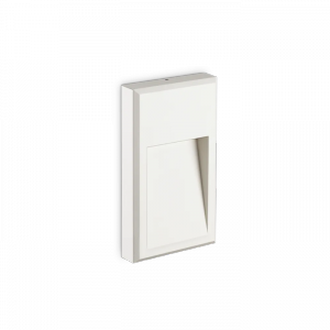 Minimalistyczna Biały Oprawa Schodowa Zewnętrzna FEBE 322315 IDEAL LUX