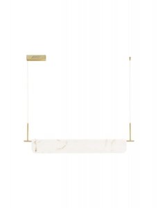 Marmurowa Lampa Zwieszana Nad Stół Do Jadalni w Stylu Art Deco Luces Exclusivas MAIRANA LE44621