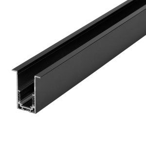 Szynoprzewód Czarny Jedno/Dwufazowy Magnetyczny Podtynkowy Na Żabki Profil 3m AZZARDO ALFA TRACK MAGNETIC EASYFIX AZ5679