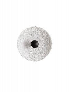 Lampa ścienna kinkiet LED okrągły 20cm papierowy biały dekoracyjny minimalistyczny skandynawski ALTEA LE45812 Luces Exclusivas 