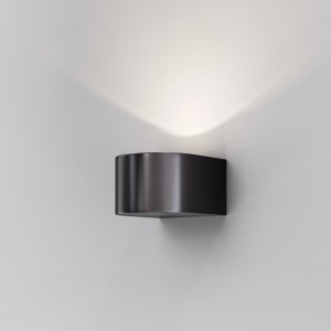 Nowoczesny kinkiet elewacyjny zewnętrzny LED aluminium grafitowy podświetlający ścianę Blow MAYTONI O435WL-L5GF3K