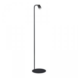 Lampa podłogowa stojąca czarna minimalistyczna klasyczna nowoczesna regulowana tuba NEX 16192 TK-LIGHTING
