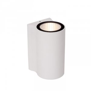 Minimalistyczny Kinkiet Ścienny Biały Tuba AKRA 33801/06/31 LUCIDE