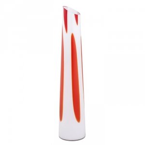 Szklana Lampa Podłogowa Designerska Abażurowa POLONIA 7042 ARGON