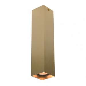 Nowoczesny Plafon Sufitowy W Kolorze Mosiądz Tuba Metalowa ANDER CLN-28394-L-GD ITALUX