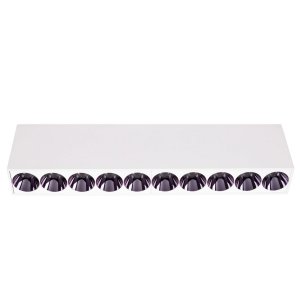 Lampa sufitowa plafon LED minimalistyczna klasyczna prostokątna biała aluminiowa X-line C0254 MAXLIGHT 