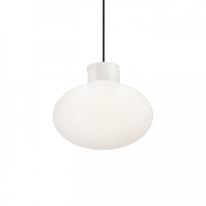 Lampa Wisząca Zewnętrzna Biała CLIO 144252 + 145068 IDEAL LUX