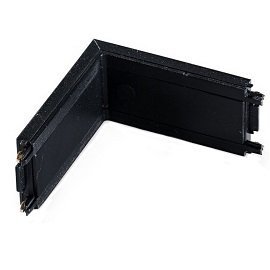 Czarne Łączenie Do Szynoprzewodu Magnetycznego GAMMA TRACK MAGNETIC CORNER 90 B AZ5322 AZZARDO