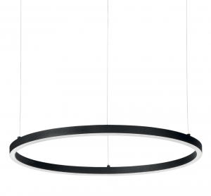 NOWOCZESNA LAMPA WISZĄCA OKRĄG RING LED CZARNA IDEAL LUX 342023 ORACLE SLIM SP D50 ROUND 4000K DALI 