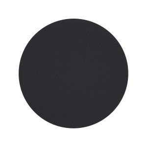 Lampa ścienna kinkiet czarny okrągły 20cm płaski metalowy minimalistyczy NYX ST-8293W/20 black Step Into Design