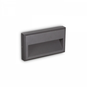 Minimalistyczna Antracytowa Oprawa Schodowa Zewnętrzna FEBE 322285 IDEAL LUX