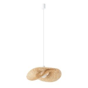 Naturalna Lampa Wisząca Z Plecionego Bambusa W Stylu Boho  HAVANA S 11395 Nowodvorski Lighting