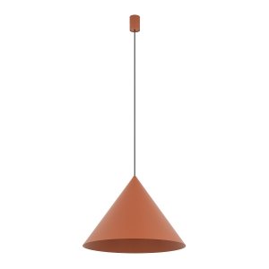 Pomarańczowa lampa wisząca ZENITH L teracotta 11483 Nowodvorski Lighting
