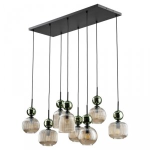 Lampa wisząca wielopunktowa szklane klosze designerska nowoczesna dekoracyjna salonowa SOPHIA 11151 TK-LIGHTING