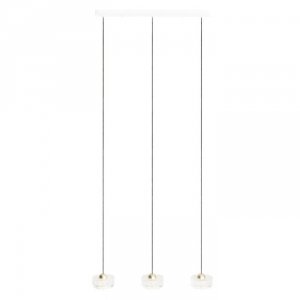 Nowoczesna Designerska Lampa Wisząca Złoty Element LIPARI P0545 MAXLIGHT