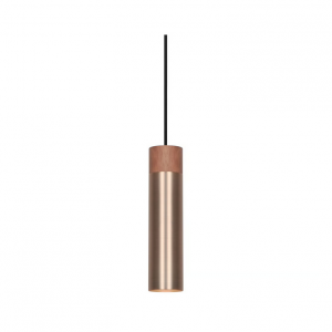 Lampa wisząca tuba Tilo Nordlux 2410453035 Czerniony mosiądz jadalniana nad wyspę 