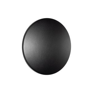Zewnętrzny kinkiet okrągły czarny ARIA LED M Nowodvorski Lighting 11565