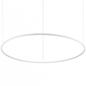 NOWOCZESNA LAMPA WISZĄCA RING LED BIAŁY OKRĄG IDEAL LUX 342177 ORACLE SLIM D150 ROUND 2700K