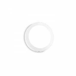 Okrągła Biała Lampa Sufitowo Ścienna UNIVERSAL 138596 IDEAL LUX