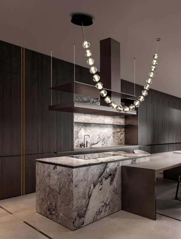Nowoczesna Molekularna Lampa Wisząca Salonowa Białe Kule LUCES EXCLUSIVAS CHEPEN LE44423