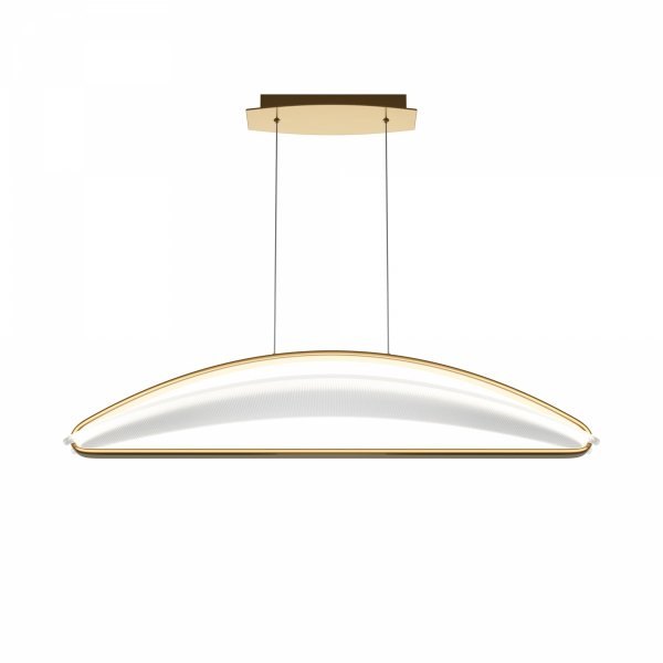 Nowoczesna Lampa Wisząca LED Mosiądz BREEZE MOD281PL-L34BS3K MAYTONI