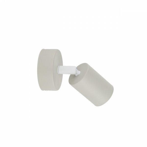 Nowoczesna oprawa ścienno sufitowa do pokoju dziecięcego beżowa tuba reflektor spot kinkiet LIVIA BEIGE 10222 TK-Lighting