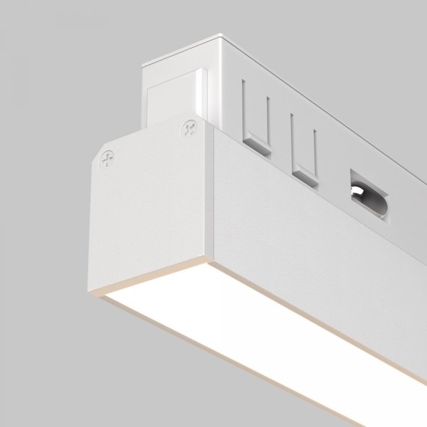 Ścieżka świetlna listwa LED do szynoprzewodu magnetycznego aluminium biały Basis MAYTONI TR102-24W3K-W