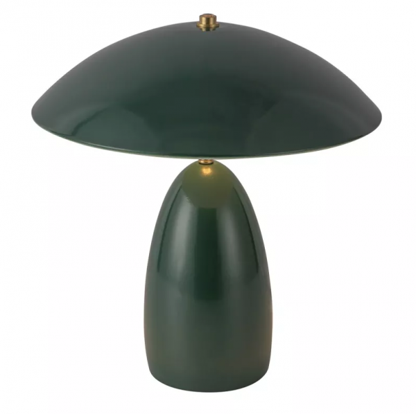 Designerska lampa stołowa LED Poppy ALM-POPPY-TL-M-PG Ciemnozielona