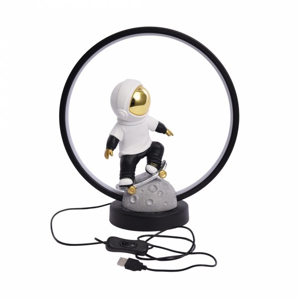 EX15S016-1 LAMPA STOŁOWA ASTRONAUTA