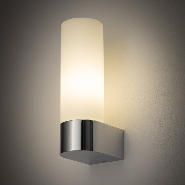 Nowoczesna Dekoracyjna Lampa Ścienna Szklany Kinkiet IP44 NATALIE I CHROME 10723 Nowodvorski Lighting